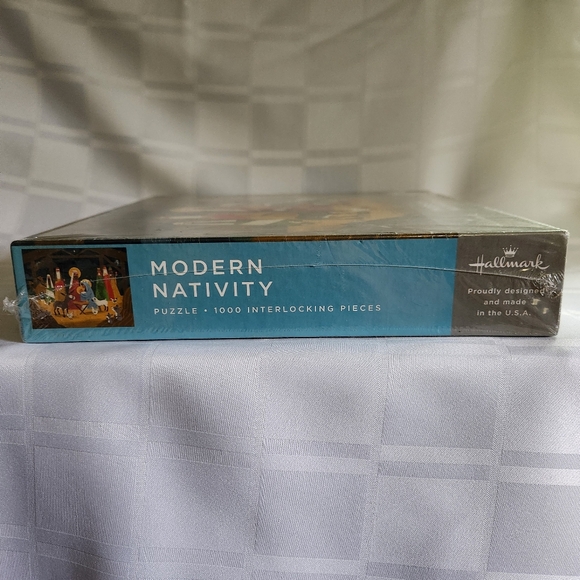 Hallmark Modern Nativity Puzzle, 1000 Pieces, NWOT - Picture 3 of 4